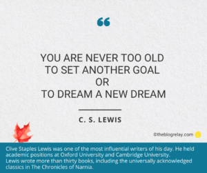 Ready to Dream Again Asks C.S. Lewis