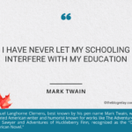 Invest In Your Growth With Mark Twain