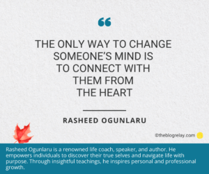 Rasheed Ogunlaru: Creating Emotional Impact