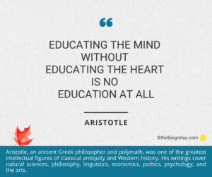 Why Educate the Heart: Insights by Aristotle