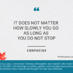 Confucius: The Power of Perseverance