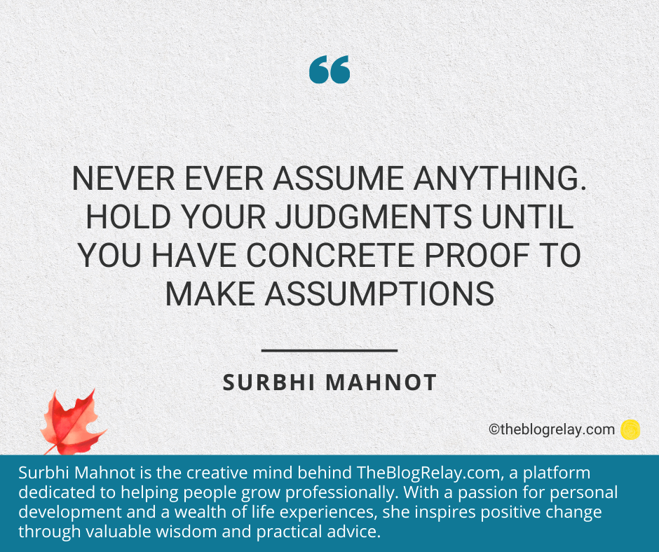 Quote against a textured background with a brief intro about the quote author.